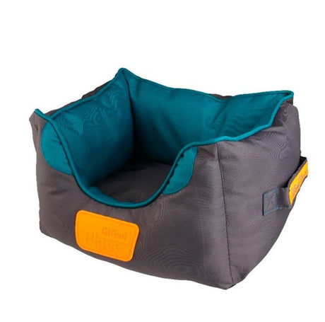 Gigwi Place Cama Cuadrada Gris Verde Medium 55X45X23 Cm