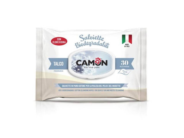  Toallitas Camon Con Clorexidina 30 Un 30X20Cm Aroma Talco
