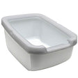 Cat It Arenero Gris Con Borde Gruso Para Gatos