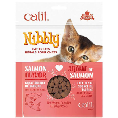 Cat It Nibbly Snack Salmon 90Gr