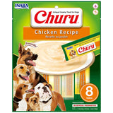  Churu Para Perros Sobre 8 Tubitos Sabor Pollo