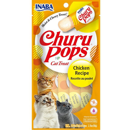 Inaba Ciao Churu Pops Pollo 4 Tubitos 60Gr