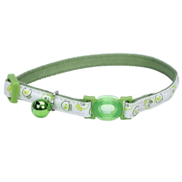 Coastal Glow In The Dark Collar Skulls Cat