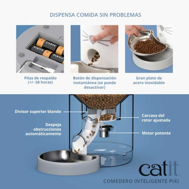 Comedero Inteligente Catit Pixi 2 2Kg
