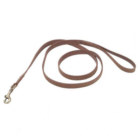 Mundo para Perros Coastal Correa De Cuero Chocolate Circle T