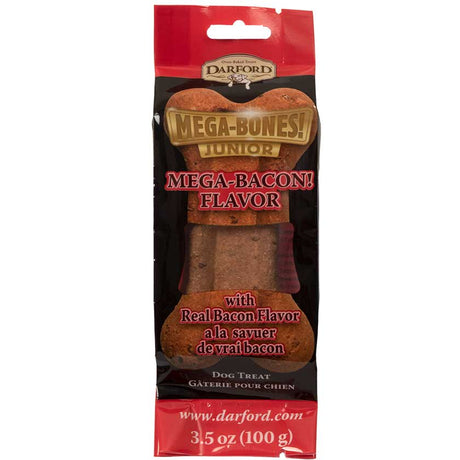 Alimento para Perros Darford Mega Bones Junior Mega Bacon Flavor Dog 100Gr