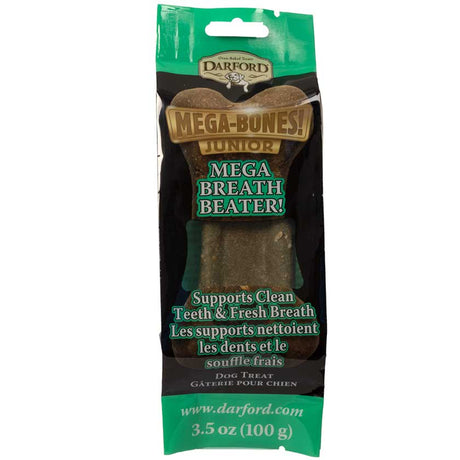 Alimento para Perros Darford Mega Bones Junior Breath Beater Dog 100Gr