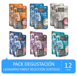  Pack Degustación LEONARDO Finest Selection – 12 Sobres (6 Sabores Premium)