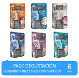  Pack Degustación LEONARDO Finest Selection – 6 Sabores Premium (6 Sobres)
