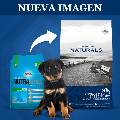 Diamond Naturals Dog Puppy Small Medium Breed Chicken Rice 7 5Kg