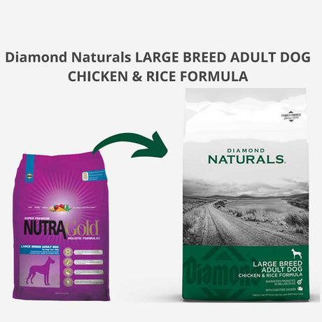Diamond Naturals Dog Adult Large Chicken 15Kg