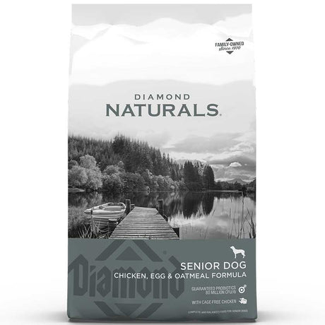Diamond Naturals Dog Senior Chicken Egg Oatmeal 7 5Kg