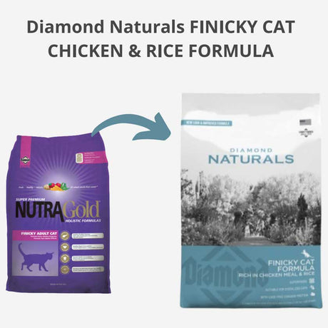 Diamond Naturals Finicky Cat Chicken Rice 3Kg