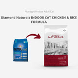 Diamond Naturals Indoor Cat Chicken Rice 7 5Kg