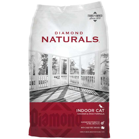 Diamond Naturals Indoor Cat Chicken Rice 7 5Kg