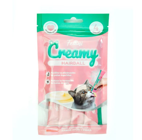 Snack Gato Fellini Creamy Atun Y Fibra 60 Gr