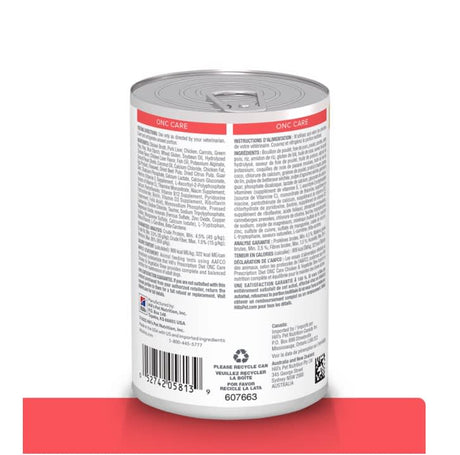 Lata Canino Hills Prescription Diet Onc Care Estofado De Pollo Y Verduras 354 Gr