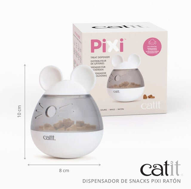 Dispensador De Snack Para Gatos Catit Pixi Raton