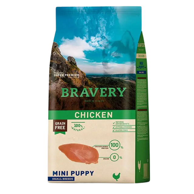  Bravery Chicken Dog Mini Puppy 7Kg
