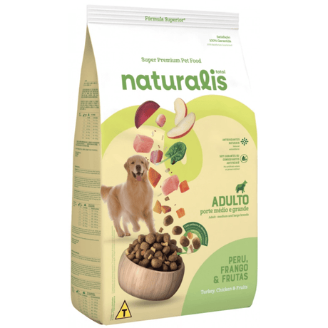 Naturalis Perro Adulto Pollo Pavo Y Frutas 2 5Kg