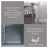 Dog It Voyageur Color Fucsia Y Gris Oscuro Medium