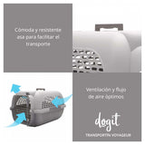 Dog It Voyageur Color Fucsia Y Gris Oscuro Medium