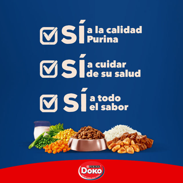  Doko Cachorro Con Carne Pollo Cereales Vegetales Y Leche 18Kg