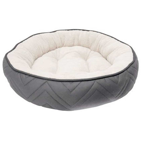 Dreamwell Dreamwell Cama Redonda Gris Y Blanco