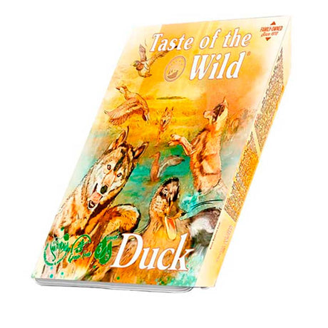Taste Of The Wild Dog Adulto Tray Tow Bandeja Pato 390 Gr