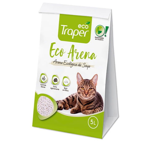 Arenas para Gatos Eco Traper Arena Ecologica 2 5Kg