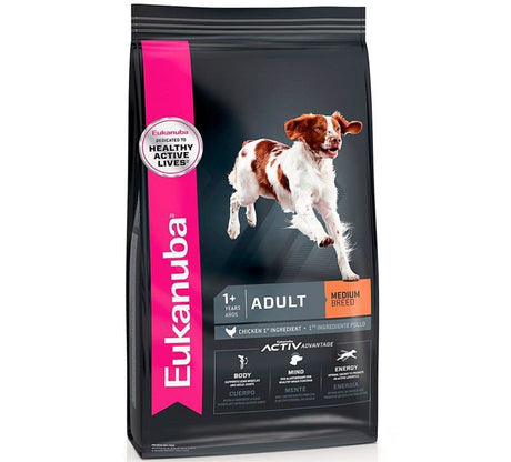Alimento Perro Eukanuba Adulto Raza Mediana 15kg