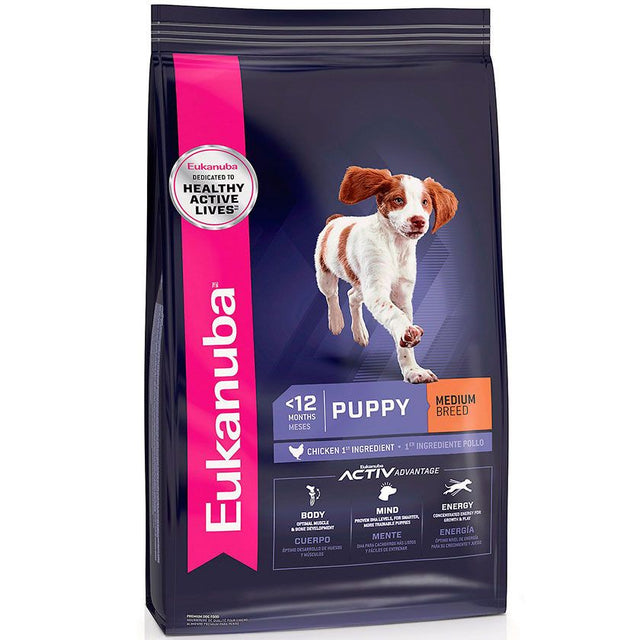 Alimento Perro Eukanuba Puppy Medium Breed 15Kg