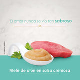 Fancy Feast Kiss Pure Con Filete De Atun En Salsa Cremosa 40Gr