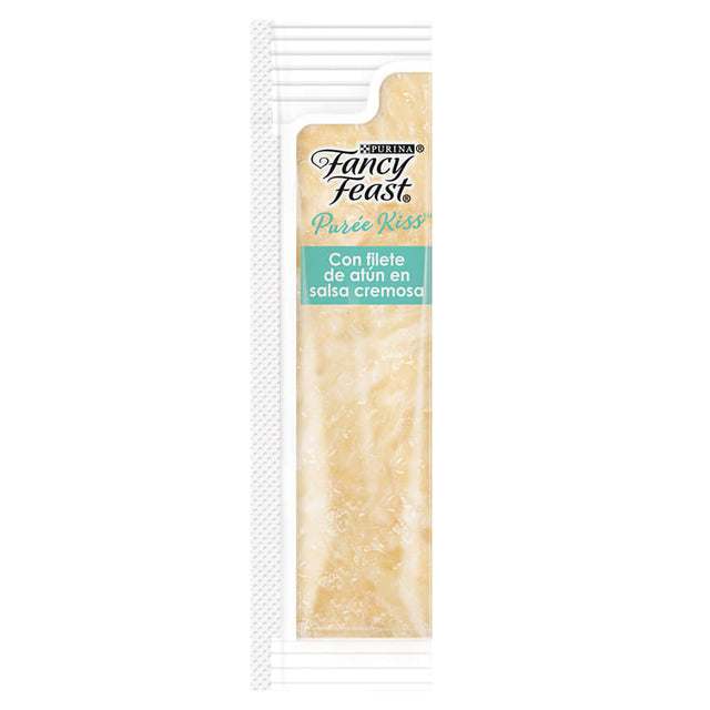Fancy Feast Kiss Pure Con Filete De Atun En Salsa Cremosa 40Gr