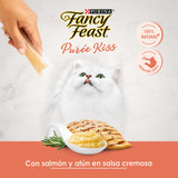  Fancy Feast Kiss Pure Con Salmon Y Atun En Salsa Cremosa 40Gr