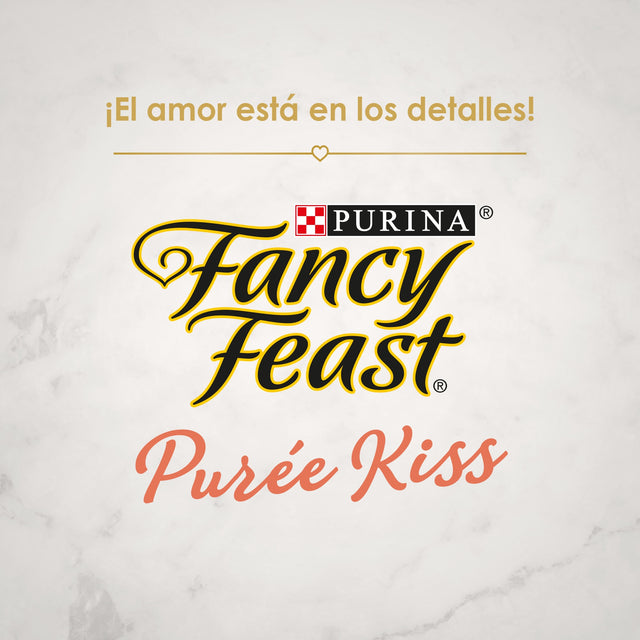  Fancy Feast Kiss Pure Con Salmon Y Atun En Salsa Cremosa 40Gr