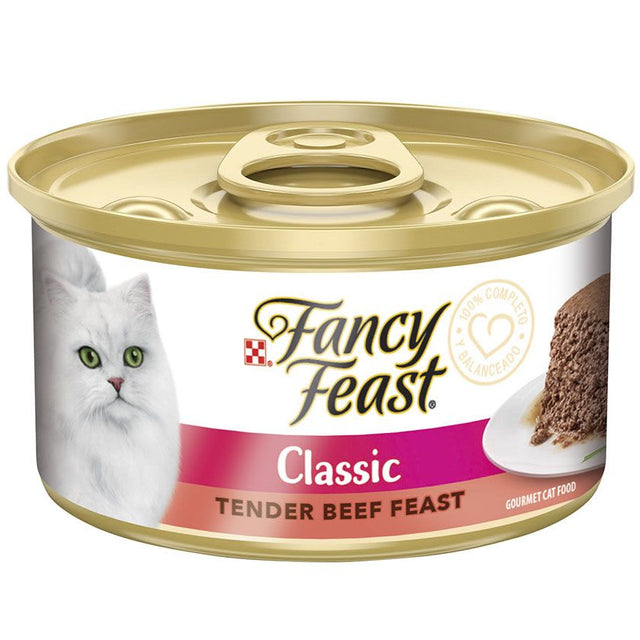 Purina Fancy Feast Lata Mousse Carne 85 Gr