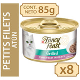  Fancy Feast Petit Filetes De Atun 85Gr X 8 Unidades Grilled Tuna Feast In Gravy
