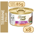Fancy Feast Terrine Con Pollo 85Gr X 8 Unidades Chunky Chicken Feast