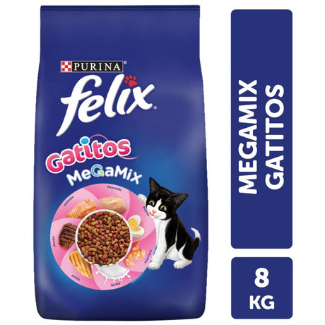 Felix Megamix Gatitos 8 Kg