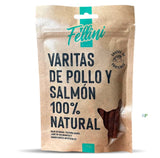 Snack Varitas Fellini Natural Pollo Y Salmon 50 Gr
