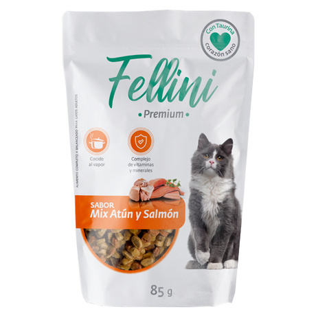Fellini Mix Atun Y Salmon 85Gr