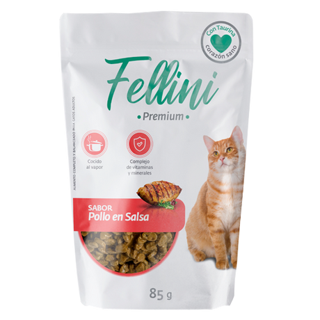 Fellini Pollo En Salsa 85Gr