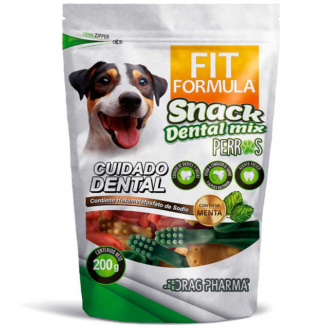 Fit Formula Snack Dental Mix Para Perros 200 Gr