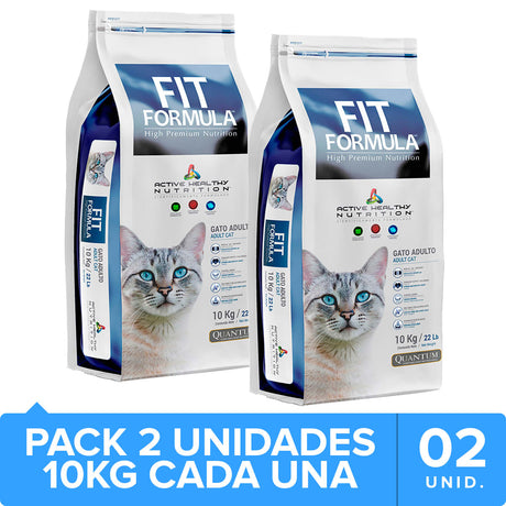 Fit Formula Gato Adulto 10Kg X 2 Unidades