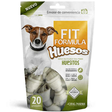 Fit Formula Snack Para Perros Huesitos 20 Unidades