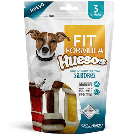 Fit Formula Snack Para Perros Sabores 3 Unidades