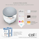  Fuente Cat It Pixi Acero Inoxidable 2 5 Litros