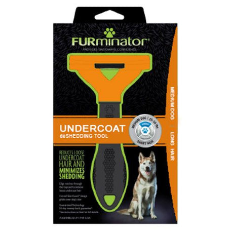 Furminator Long Hair Deshedding Tools For Dog Medium