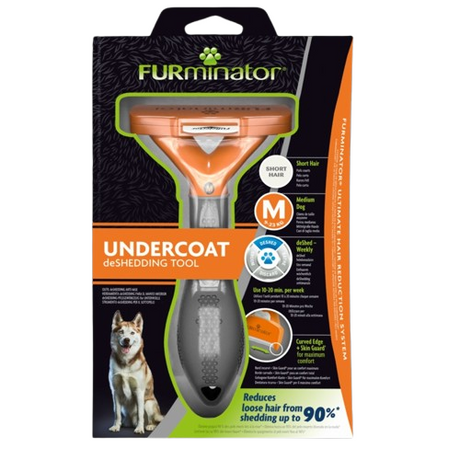FURMINATOR DESHEDDING SHORT HAIR UNDERCOAT PERRO MEDIANO PELO CORTO